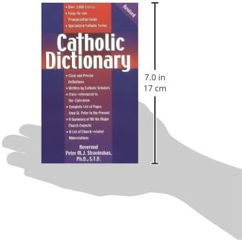 Catholic Dictionary: Stravinskas Ph D S T D, Rev Peter M J